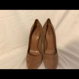 ALAIA PARIS BROWN SUEDE HEELS 8/38 EU